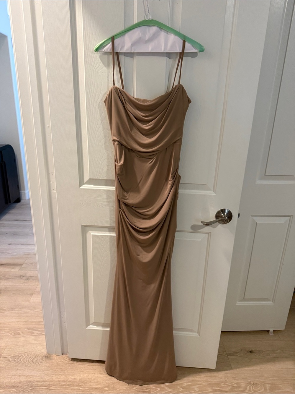 House of CB Evening Dress in Taupe